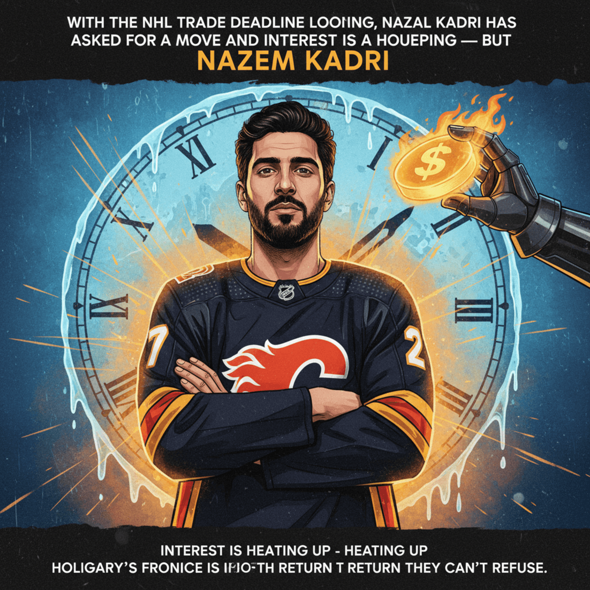 Kadri Trade Talks Heat Up: Flames Stay Patient as Contenders Circle