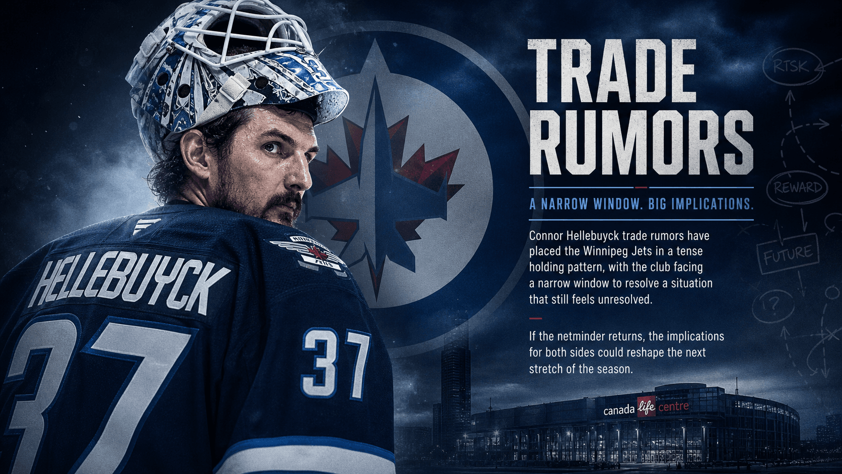 Connor Hellebuyck Trade Rumors Put Winnipeg Jets on the Clock