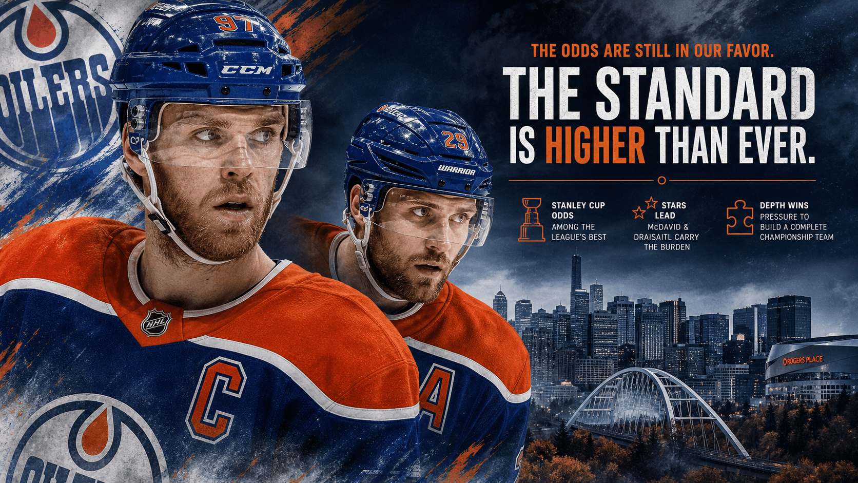Edmonton Oilers Stanley Cup Odds Put Pressure on McDavid Era