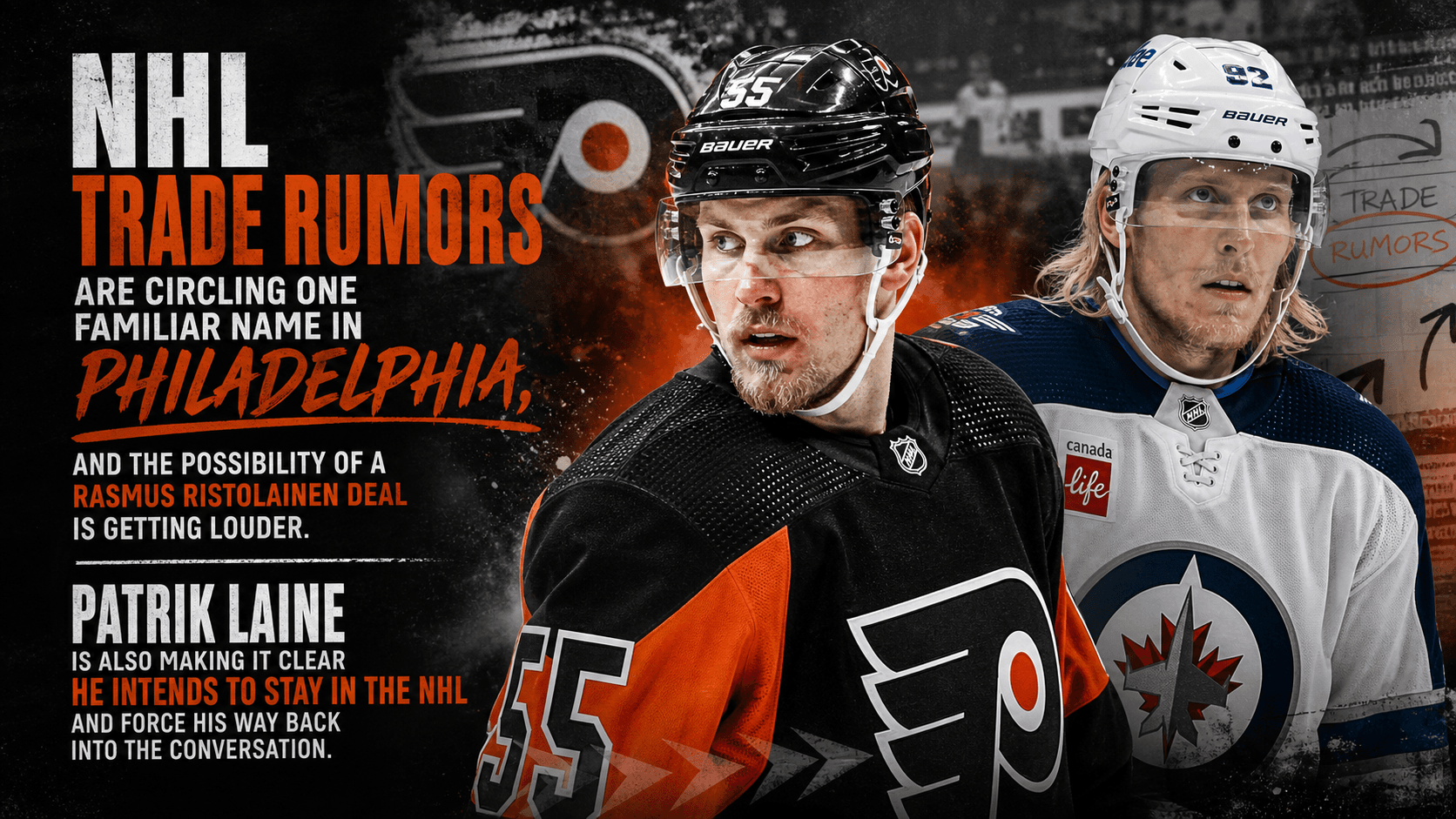 NHL Trade Rumors Heat Up Around Rasmus Ristolainen and Patrik Laine