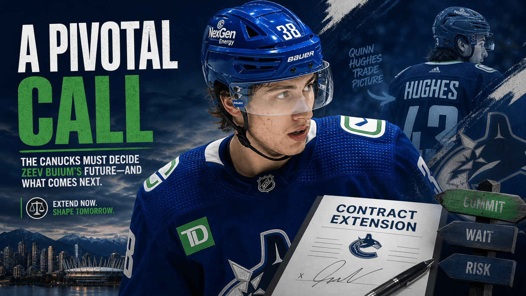 Should the Vancouver Canucks Extend Zeev Buium Long Term